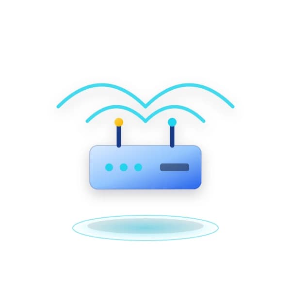 Απεικόνιση δικτυακού εξοπλισμού & networking FiberVolts